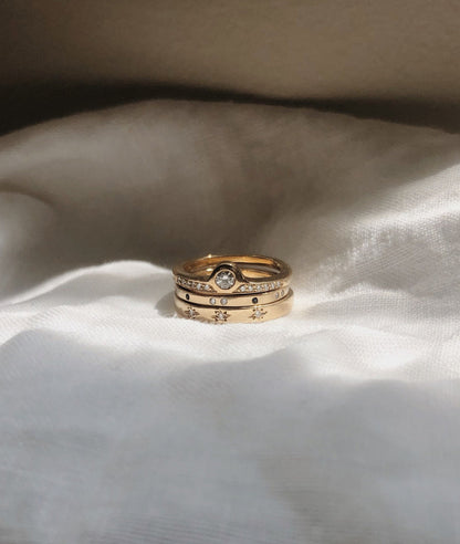 Round Swirl Semi Pave Engagement Ring – 1 CT Moissanite Diamond