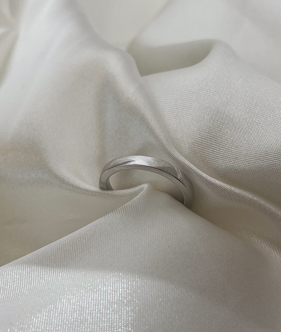 Round Swirl Semi Pave Engagement Ring – 1 CT Moissanite Diamond