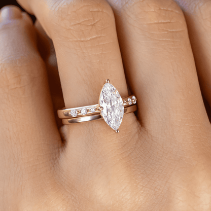 0.37 CT Round Full Eternity Lab Grown Diamond Wedding Band