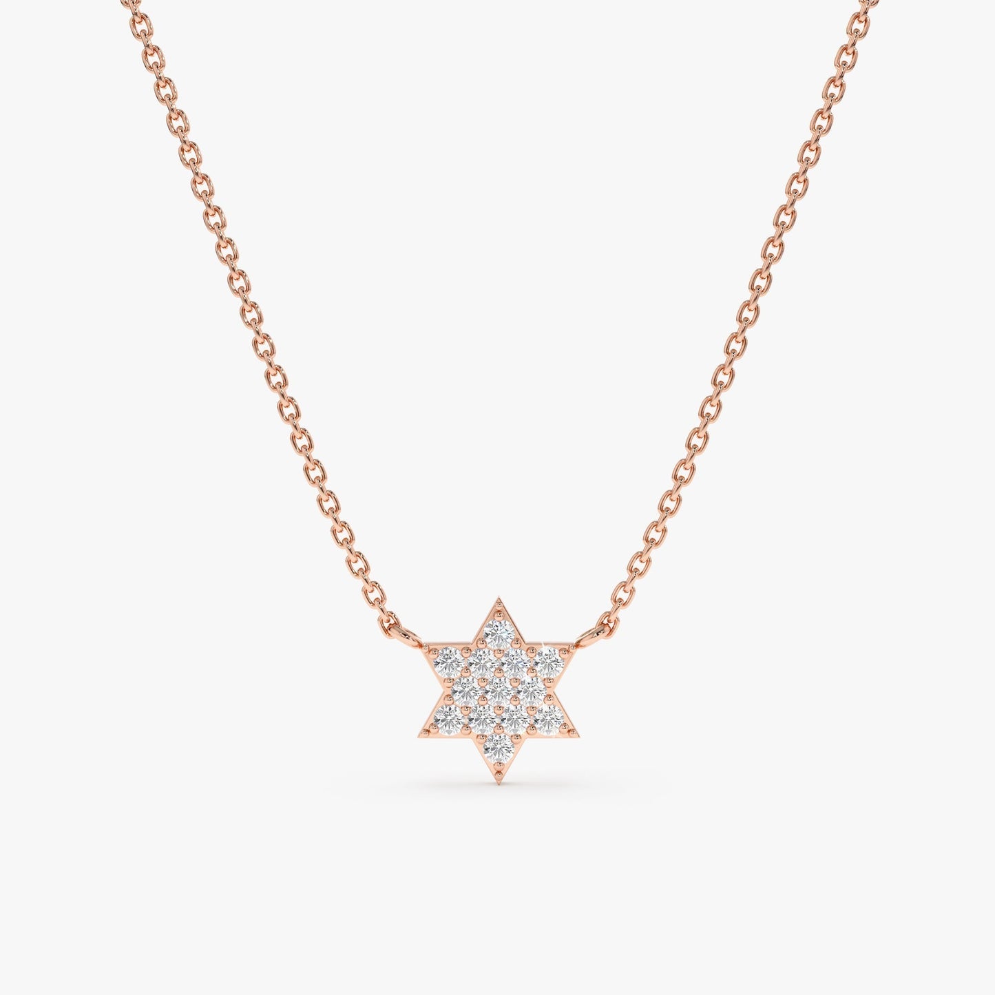 1.0 CT Round Bezel Solitaire Lab Grown Diamond Necklace
