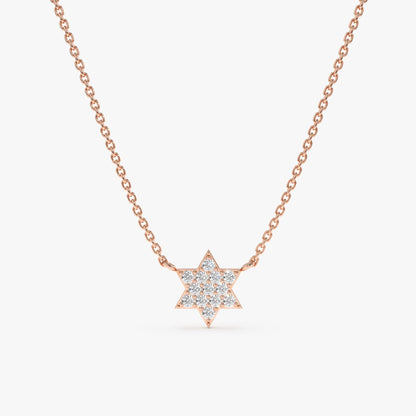 1.0 CT Round Bezel Solitaire Lab Grown Diamond Necklace