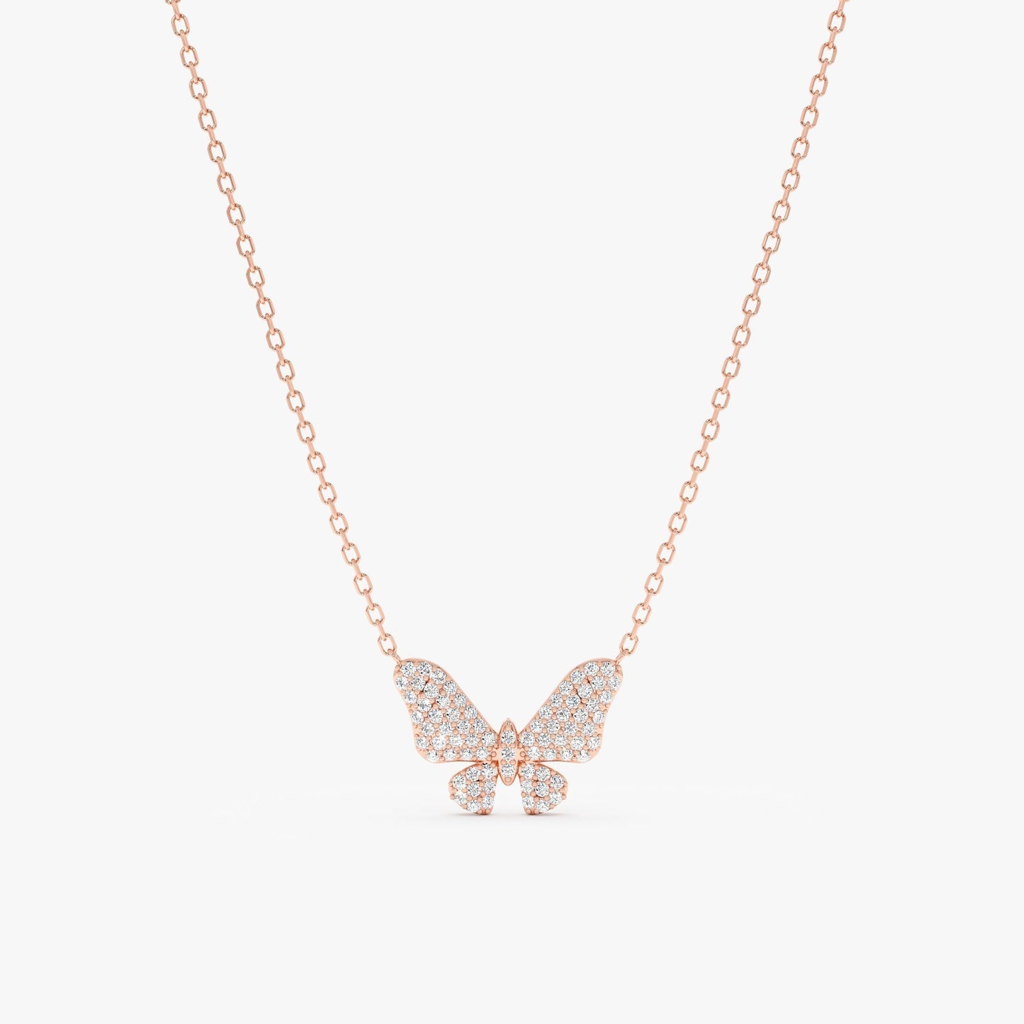 1.0 CT Round Bezel Solitaire Lab Grown Diamond Necklace