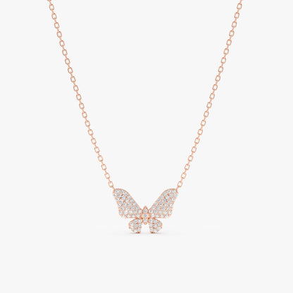 1.0 CT Round Bezel Solitaire Lab Grown Diamond Necklace
