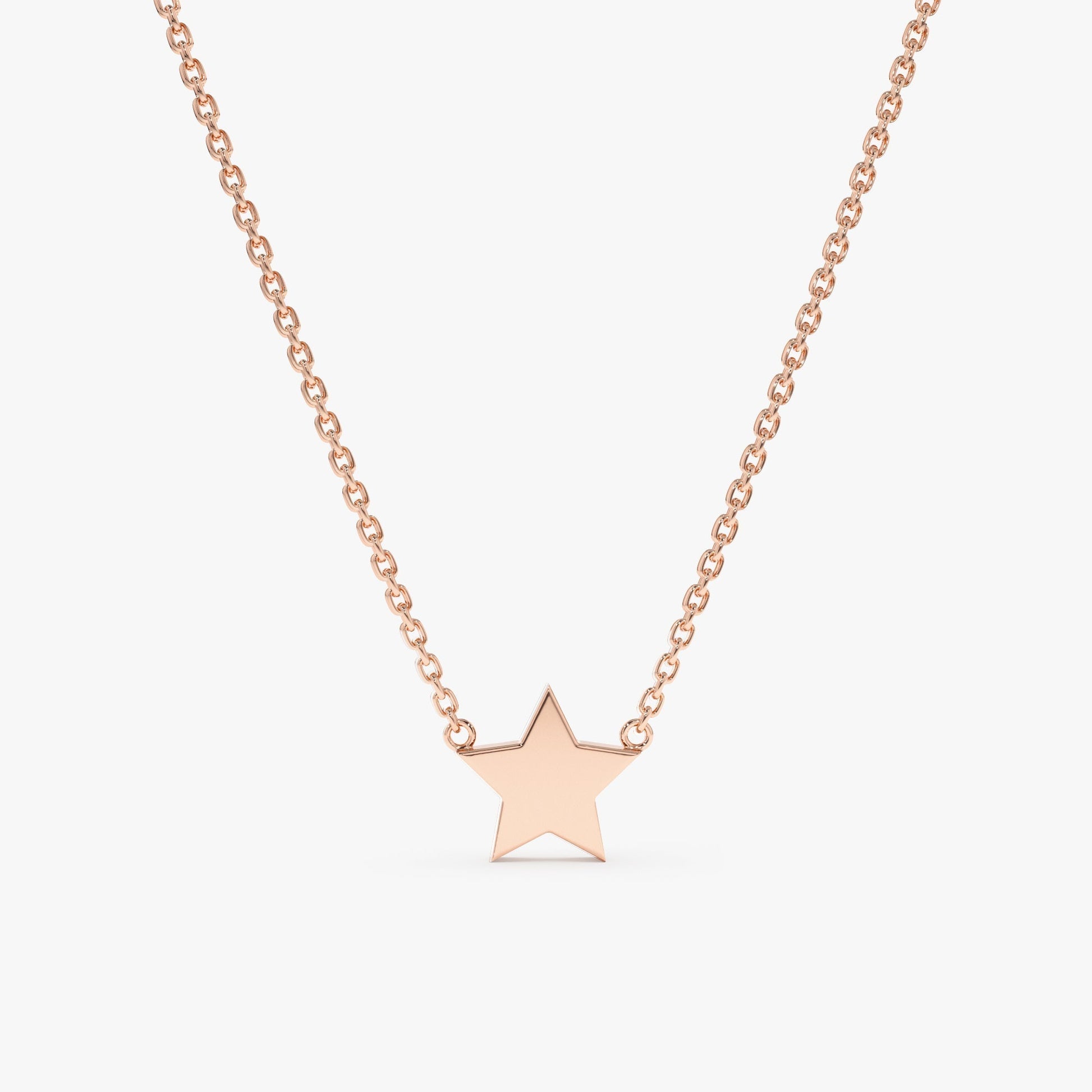 1.0 CT Round Bezel Solitaire Lab Grown Diamond Necklace