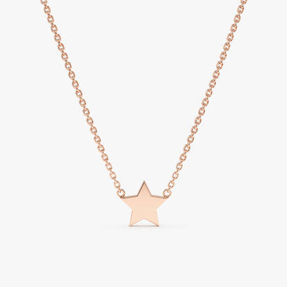 1.0 CT Round Bezel Solitaire Lab Grown Diamond Necklace