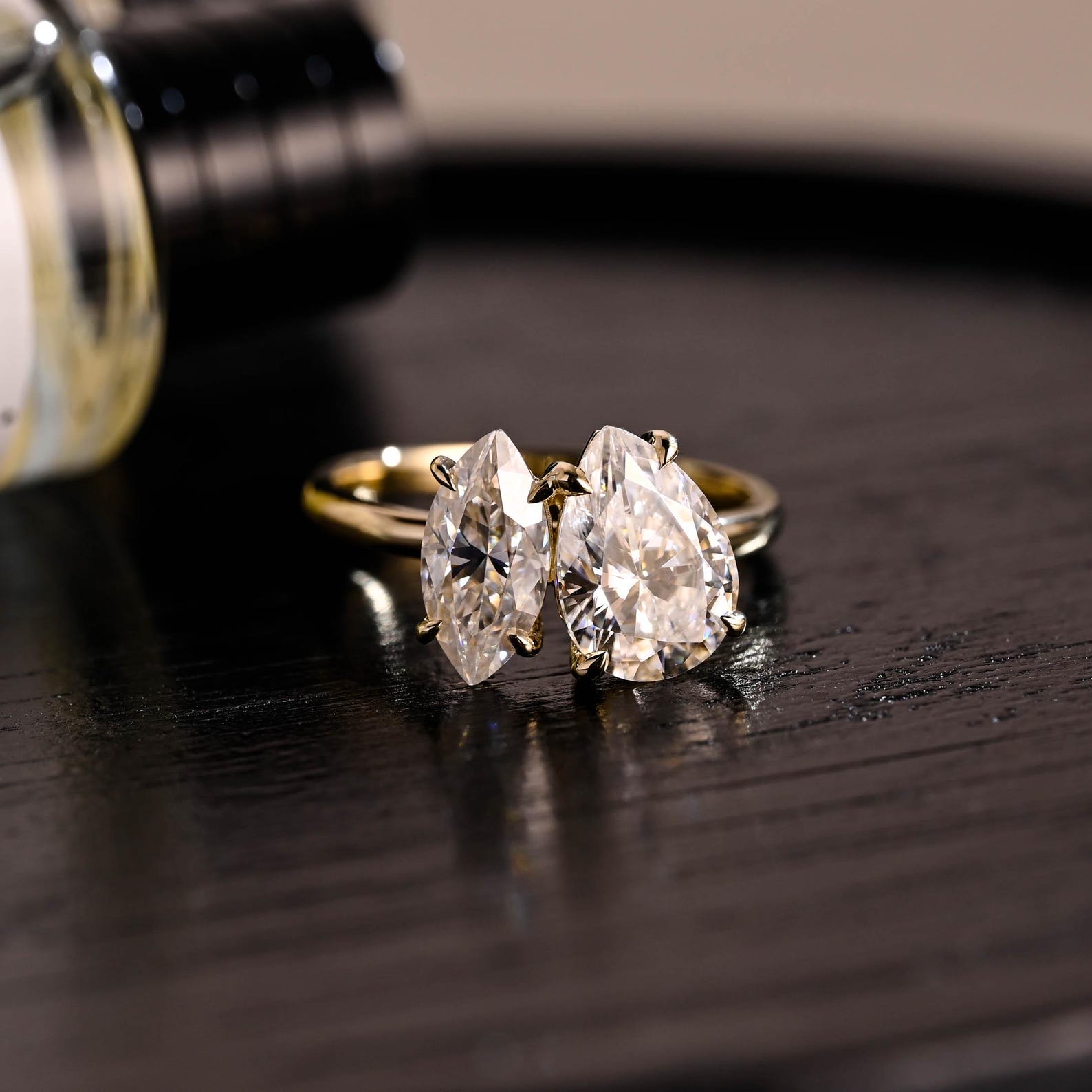Round Halo, Pave & Split Shank Engagement Ring – 1.93 CT Lab Grown Diamond