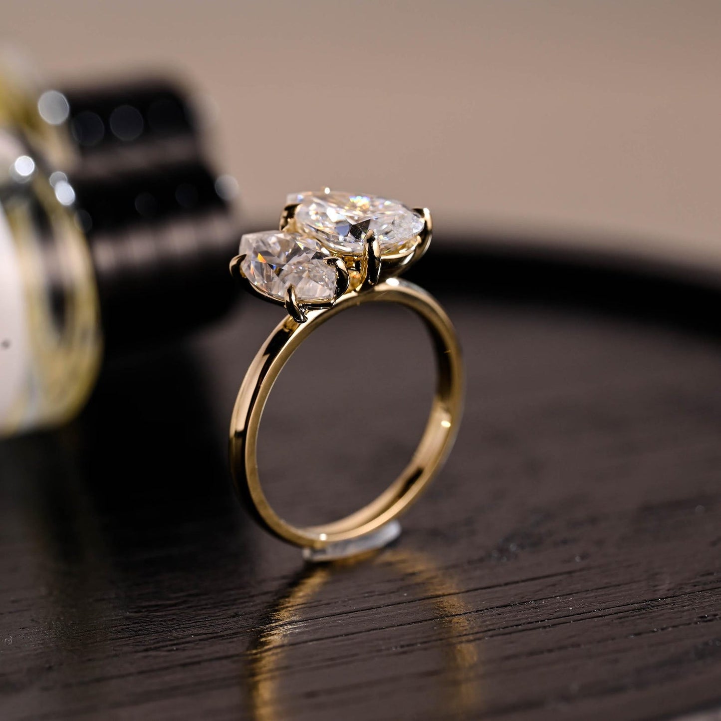 Round Halo, Pave & Split Shank Engagement Ring – 1.93 CT Lab Grown Diamond