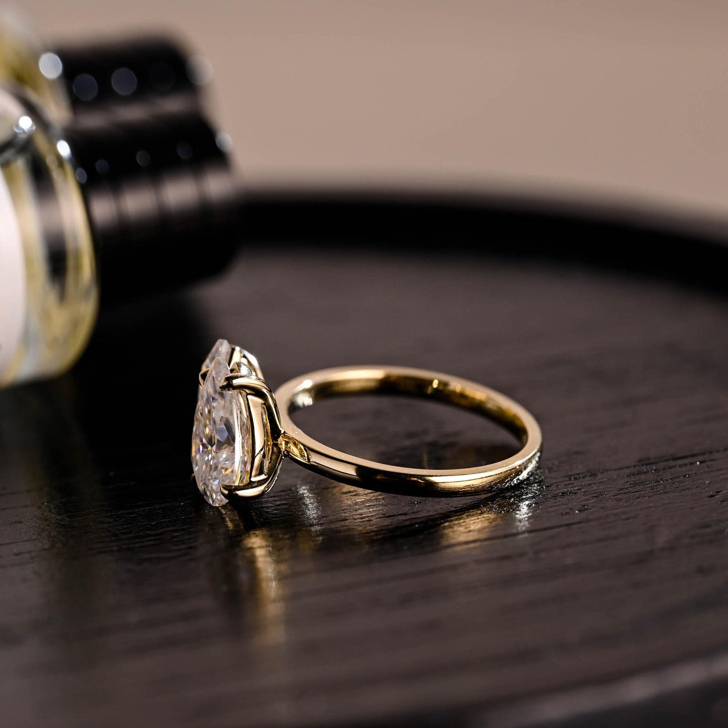 Round Halo, Pave & Split Shank Engagement Ring – 1.93 CT Lab Grown Diamond