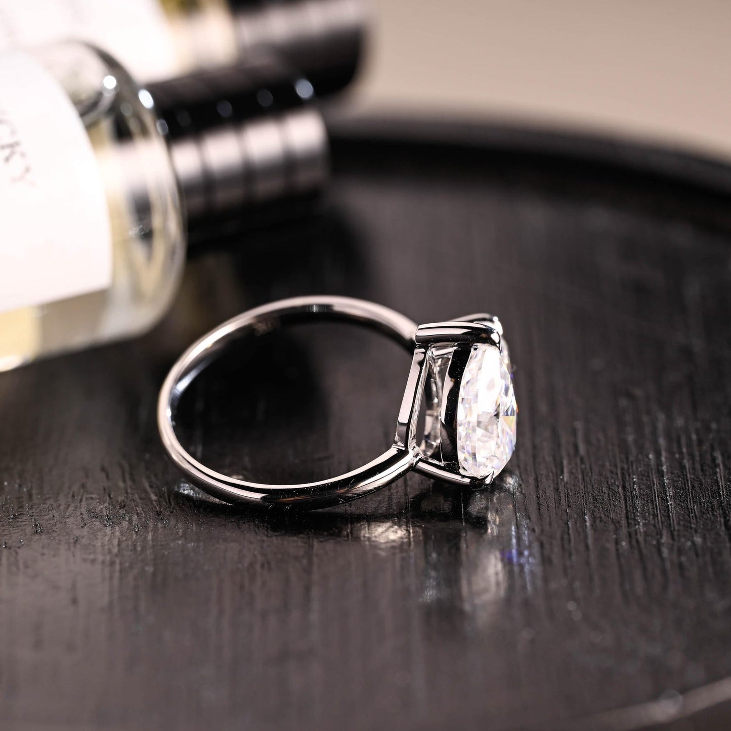 Round Halo, Pave & Split Shank Engagement Ring – 1.93 CT Lab Grown Diamond