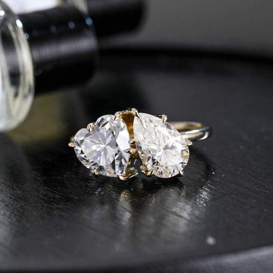 Round Halo, Pave & Split Shank Engagement Ring – 1.93 CT Lab Grown Diamond
