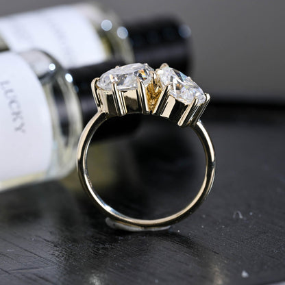 Round Halo, Pave & Split Shank Engagement Ring – 1.93 CT Lab Grown Diamond