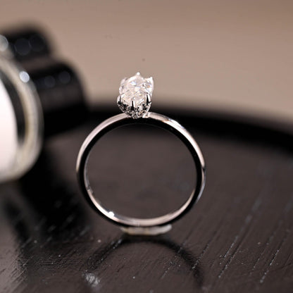 Round Halo, Pave & Split Shank Engagement Ring – 1.93 CT Lab Grown Diamond