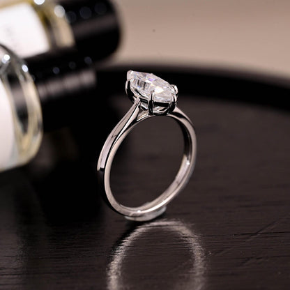 Round Halo, Pave & Split Shank Engagement Ring – 1.93 CT Lab Grown Diamond