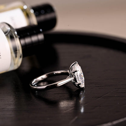 Round Halo, Pave & Split Shank Engagement Ring – 1.93 CT Lab Grown Diamond