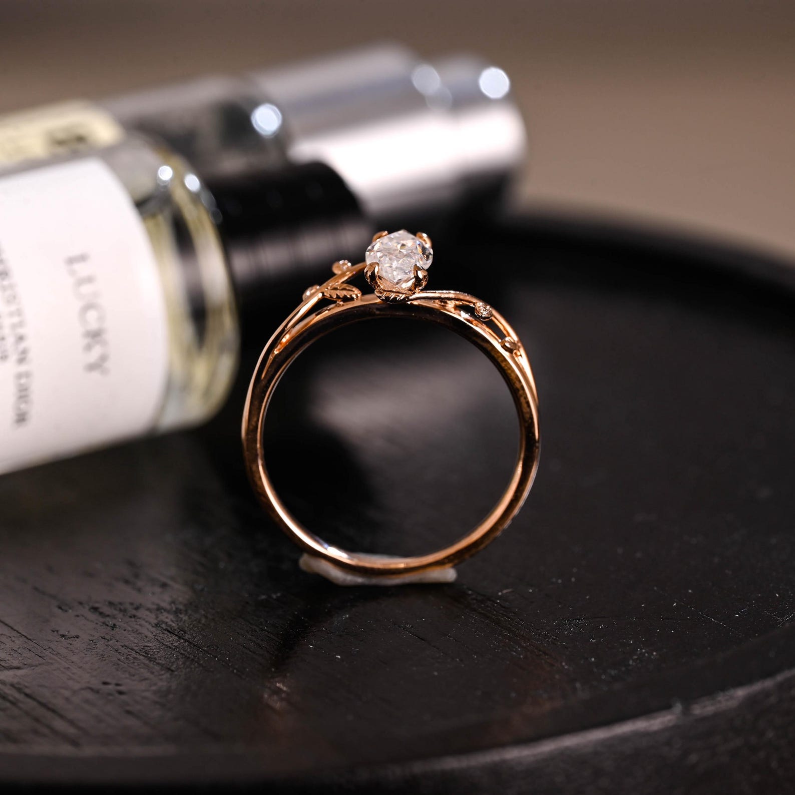 Round Halo, Pave & Split Shank Engagement Ring – 1.93 CT Lab Grown Diamond