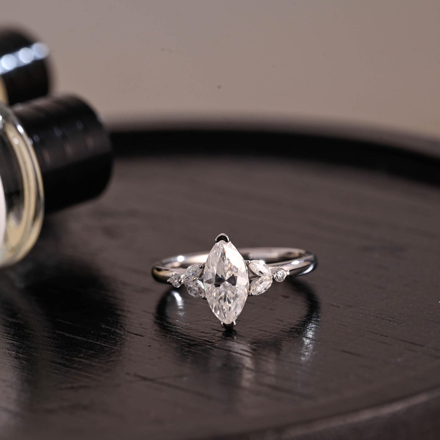Round Halo, Pave & Split Shank Engagement Ring – 1.93 CT Lab Grown Diamond