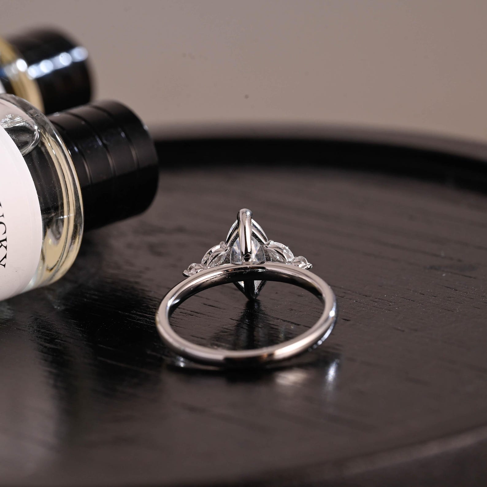 Round Halo, Pave & Split Shank Engagement Ring – 1.93 CT Lab Grown Diamond