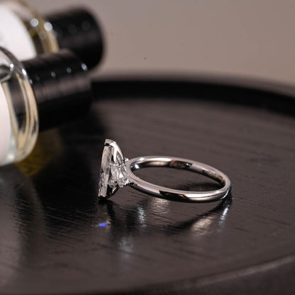 Round Halo, Pave & Split Shank Engagement Ring – 1.93 CT Lab Grown Diamond
