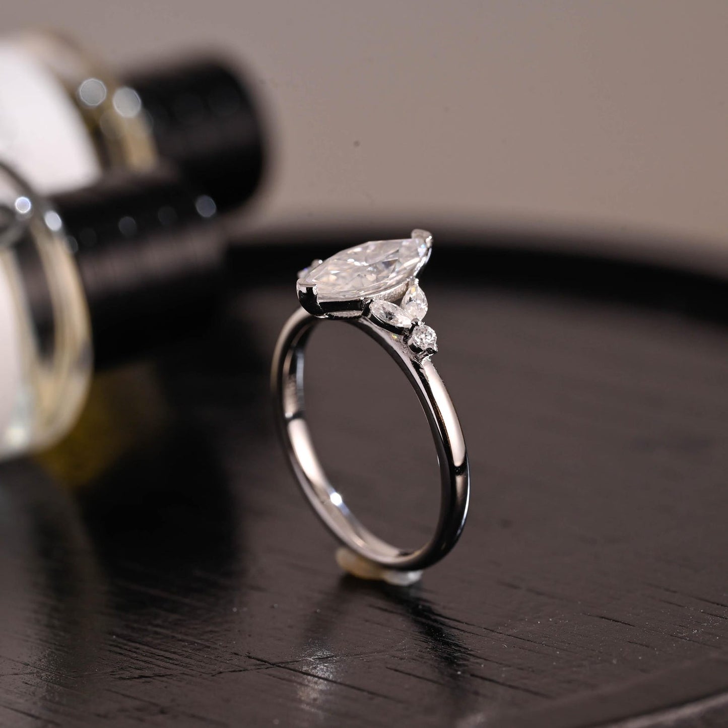 Round Halo, Pave & Split Shank Engagement Ring – 1.93 CT Lab Grown Diamond