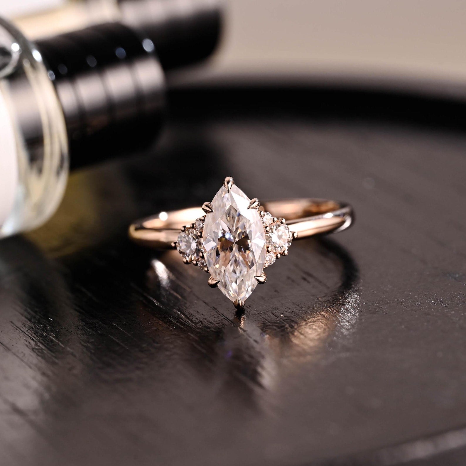 Round Halo, Pave & Split Shank Engagement Ring – 1.93 CT Lab Grown Diamond