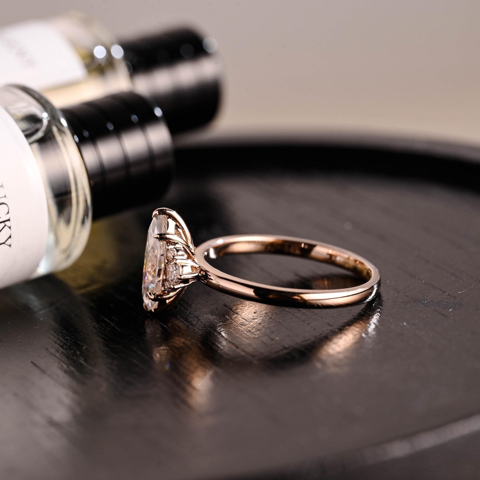 Round Halo, Pave & Split Shank Engagement Ring – 1.93 CT Lab Grown Diamond