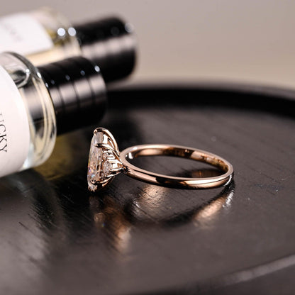 Round Halo, Pave & Split Shank Engagement Ring – 1.93 CT Lab Grown Diamond