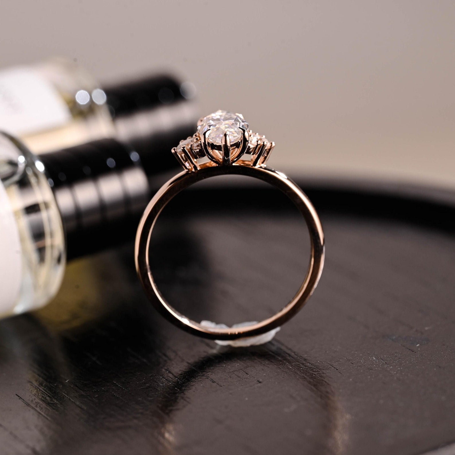Round Halo, Pave & Split Shank Engagement Ring – 1.93 CT Lab Grown Diamond