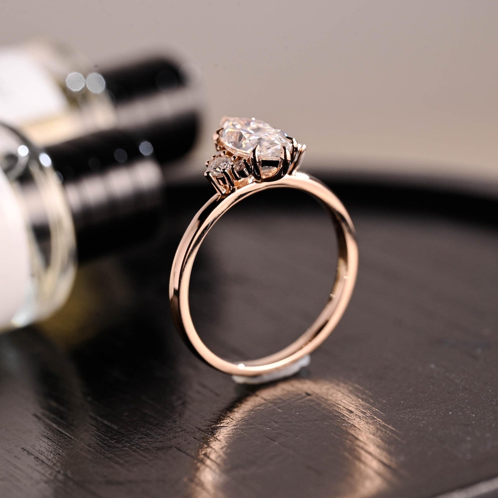 Round Halo, Pave & Split Shank Engagement Ring – 1.93 CT Lab Grown Diamond