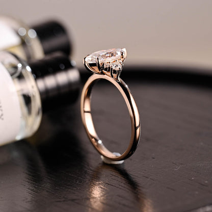 Round Halo, Pave & Split Shank Engagement Ring – 1.93 CT Lab Grown Diamond
