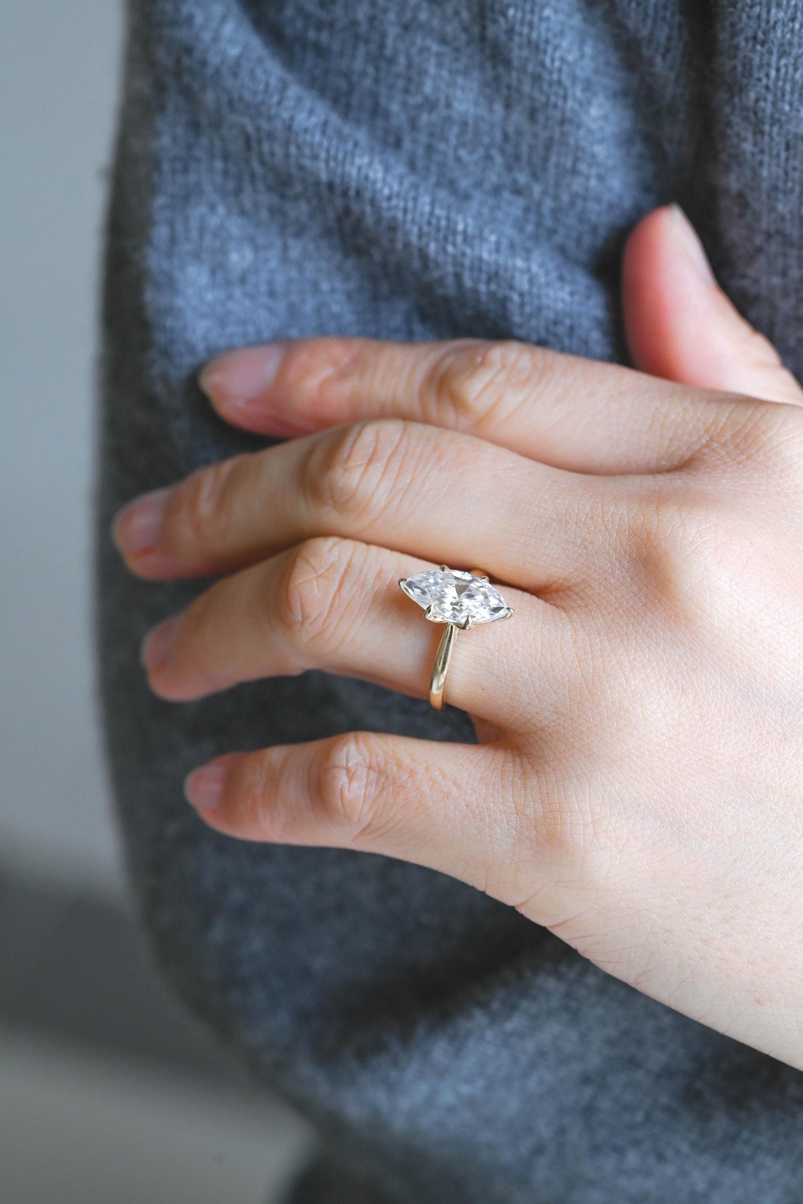 Round Halo, Pave & Split Shank Engagement Ring – 1.93 CT Lab Grown Diamond