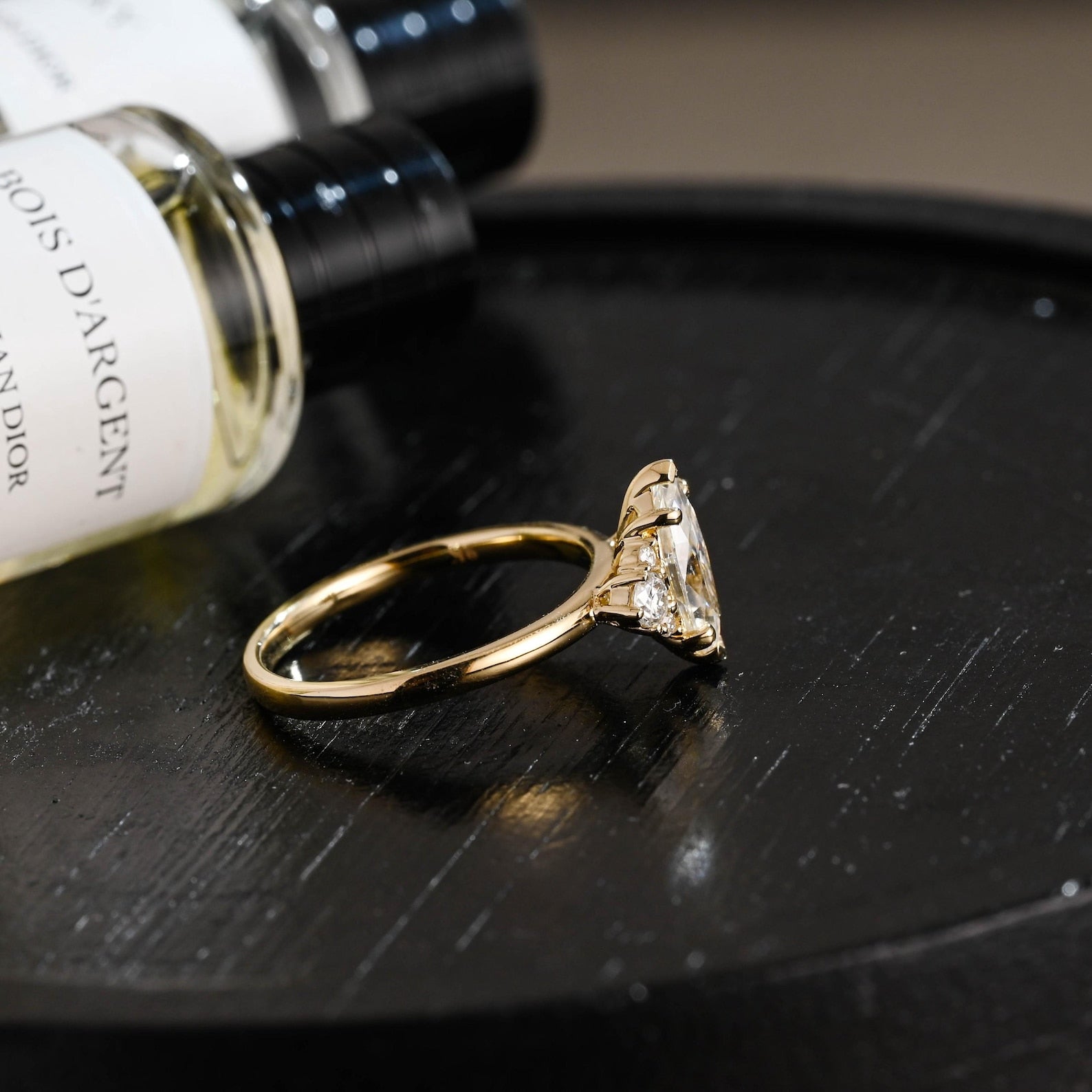 Round Halo, Pave & Split Shank Engagement Ring – 1.93 CT Lab Grown Diamond