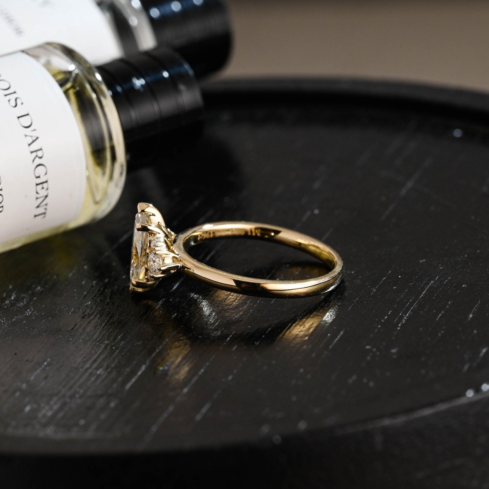 Round Halo, Pave & Split Shank Engagement Ring – 1.93 CT Lab Grown Diamond