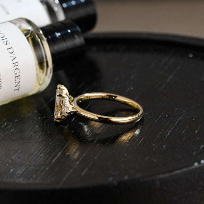 Round Halo, Pave & Split Shank Engagement Ring – 1.93 CT Lab Grown Diamond