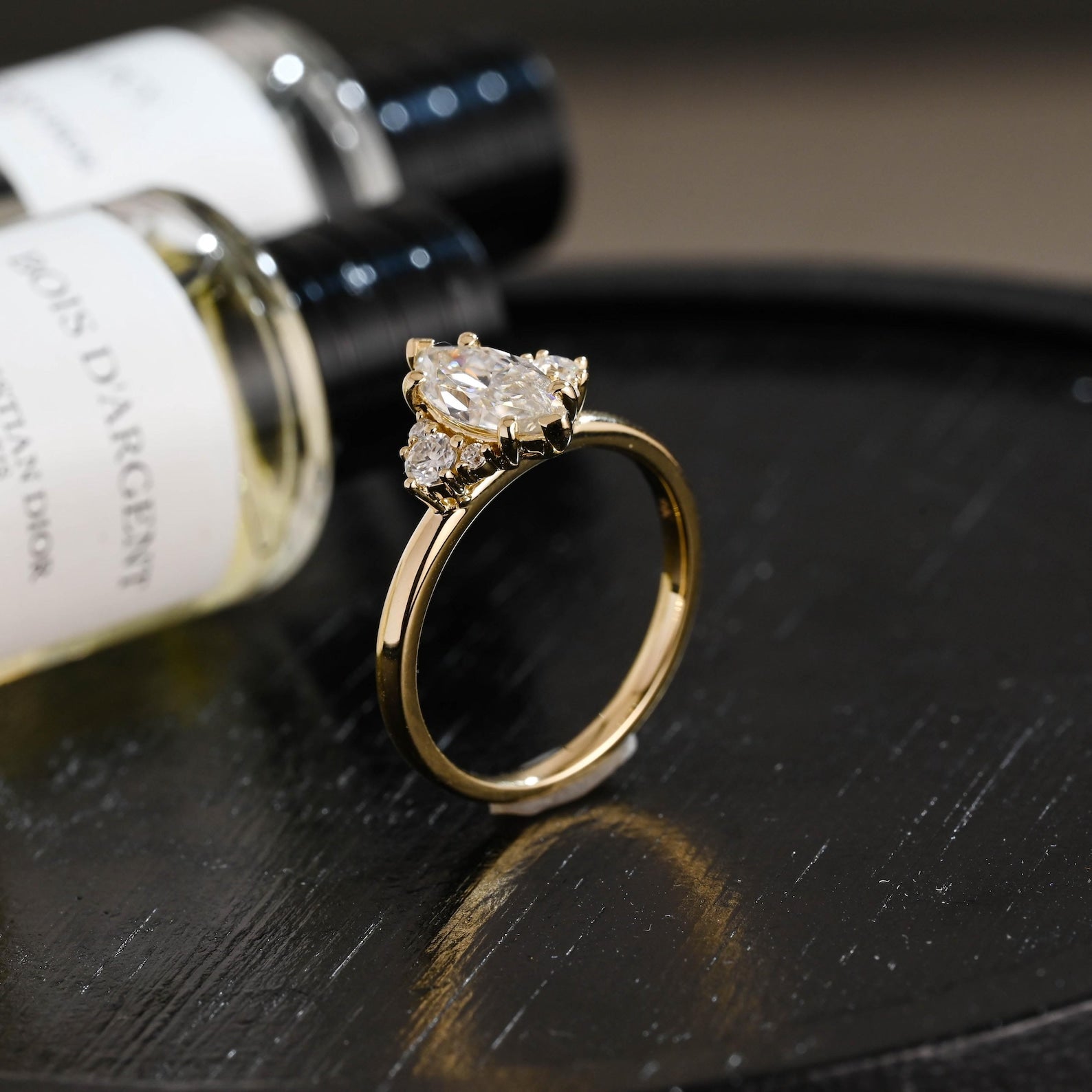 Round Halo, Pave & Split Shank Engagement Ring – 1.93 CT Lab Grown Diamond