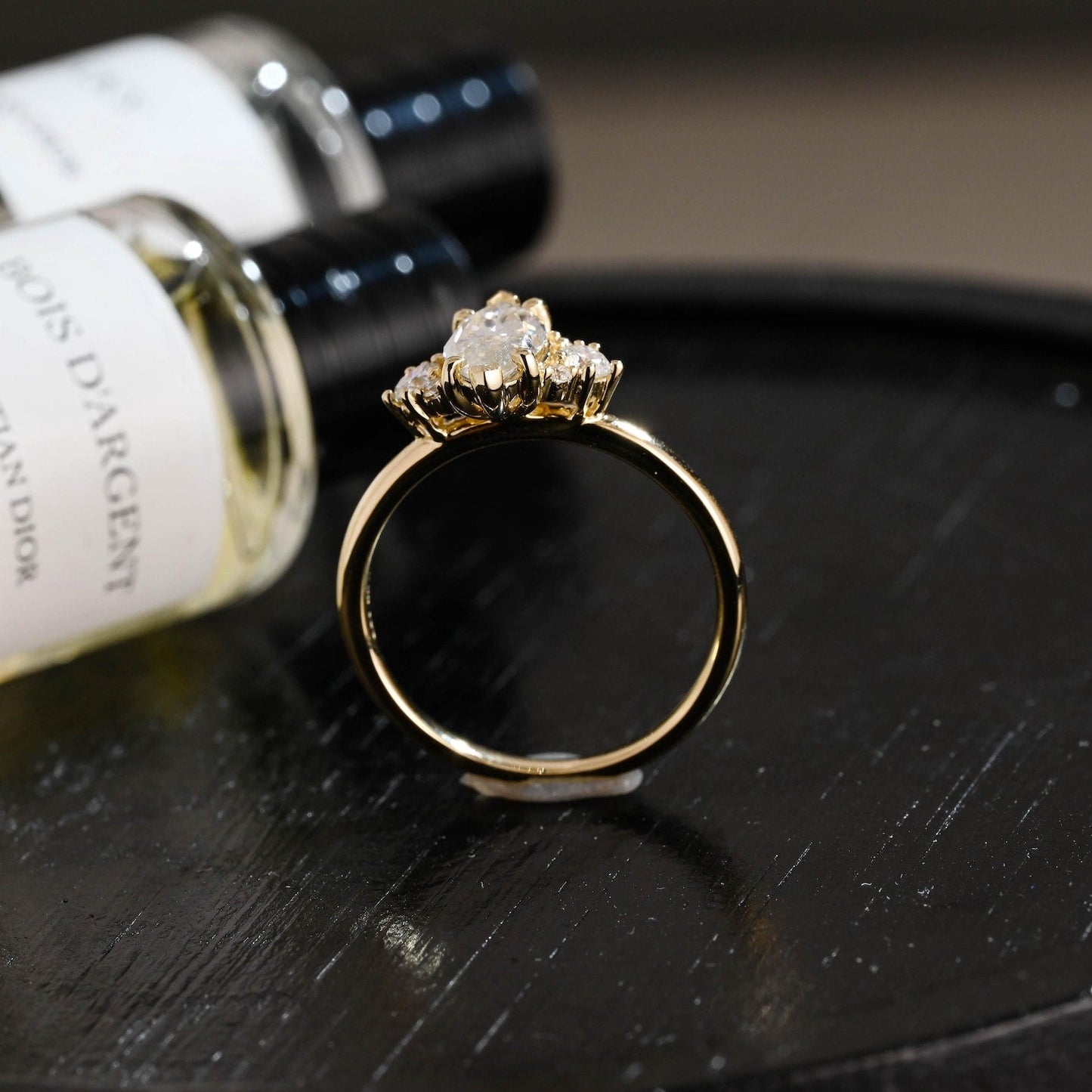 Round Halo, Pave & Split Shank Engagement Ring – 1.93 CT Lab Grown Diamond