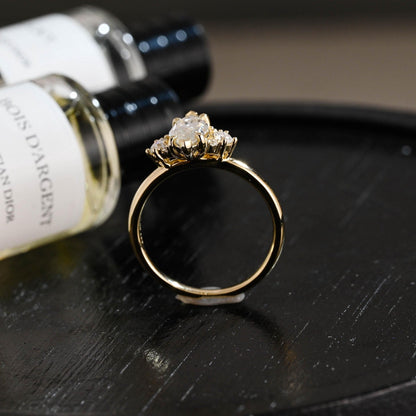 Round Halo, Pave & Split Shank Engagement Ring – 1.93 CT Lab Grown Diamond