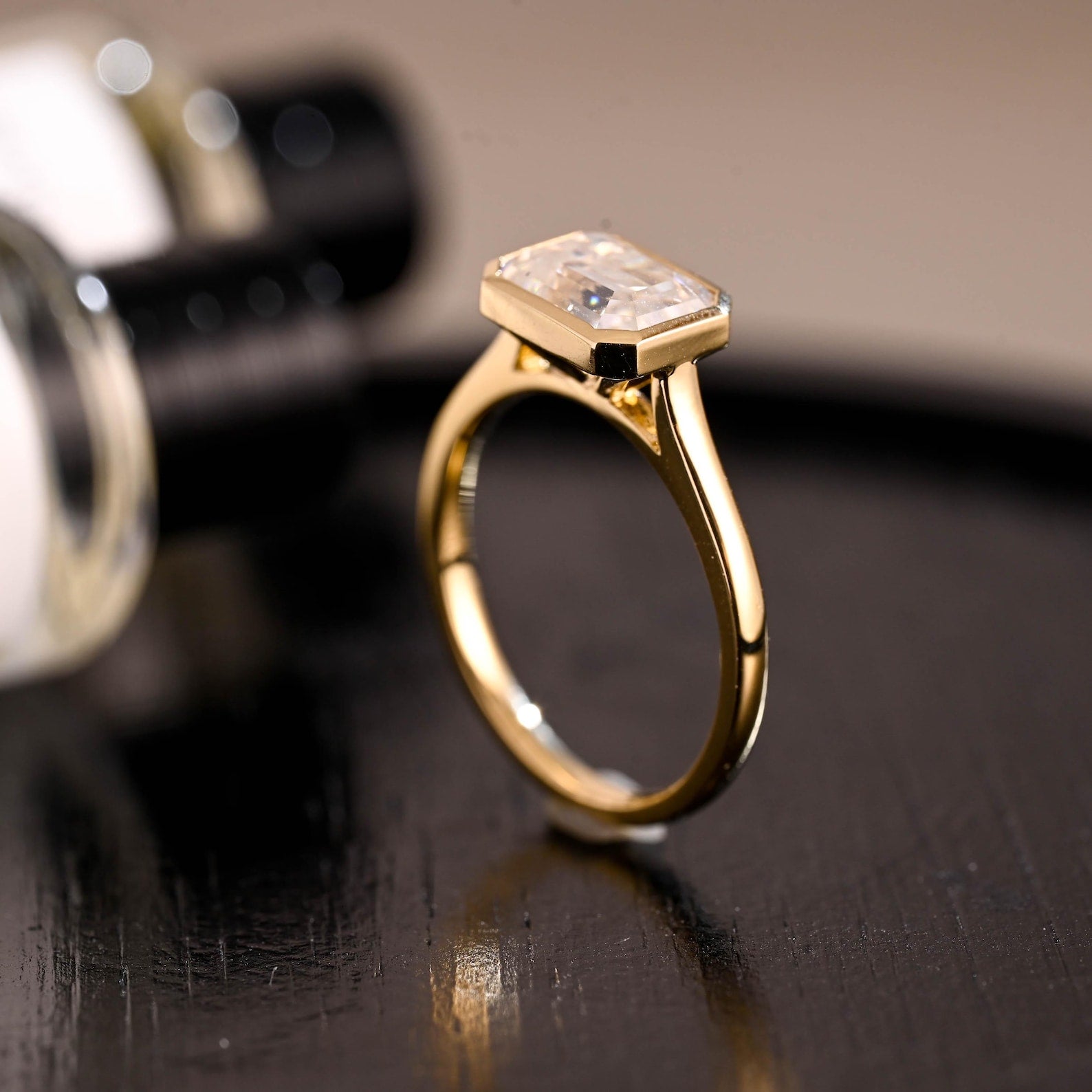 Round Halo, Pave & Split Shank Engagement Ring – 1.93 CT Lab Grown Diamond