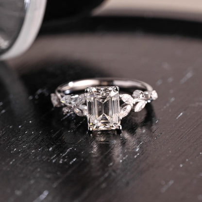 Round Halo, Pave & Split Shank Engagement Ring – 1.93 CT Lab Grown Diamond