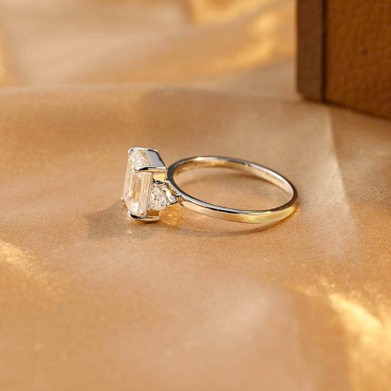 Round Halo, Pave & Split Shank Engagement Ring – 1.93 CT Lab Grown Diamond