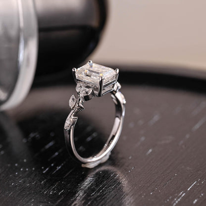 Round Halo, Pave & Split Shank Engagement Ring – 1.93 CT Lab Grown Diamond