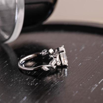 Round Halo, Pave & Split Shank Engagement Ring – 1.93 CT Lab Grown Diamond