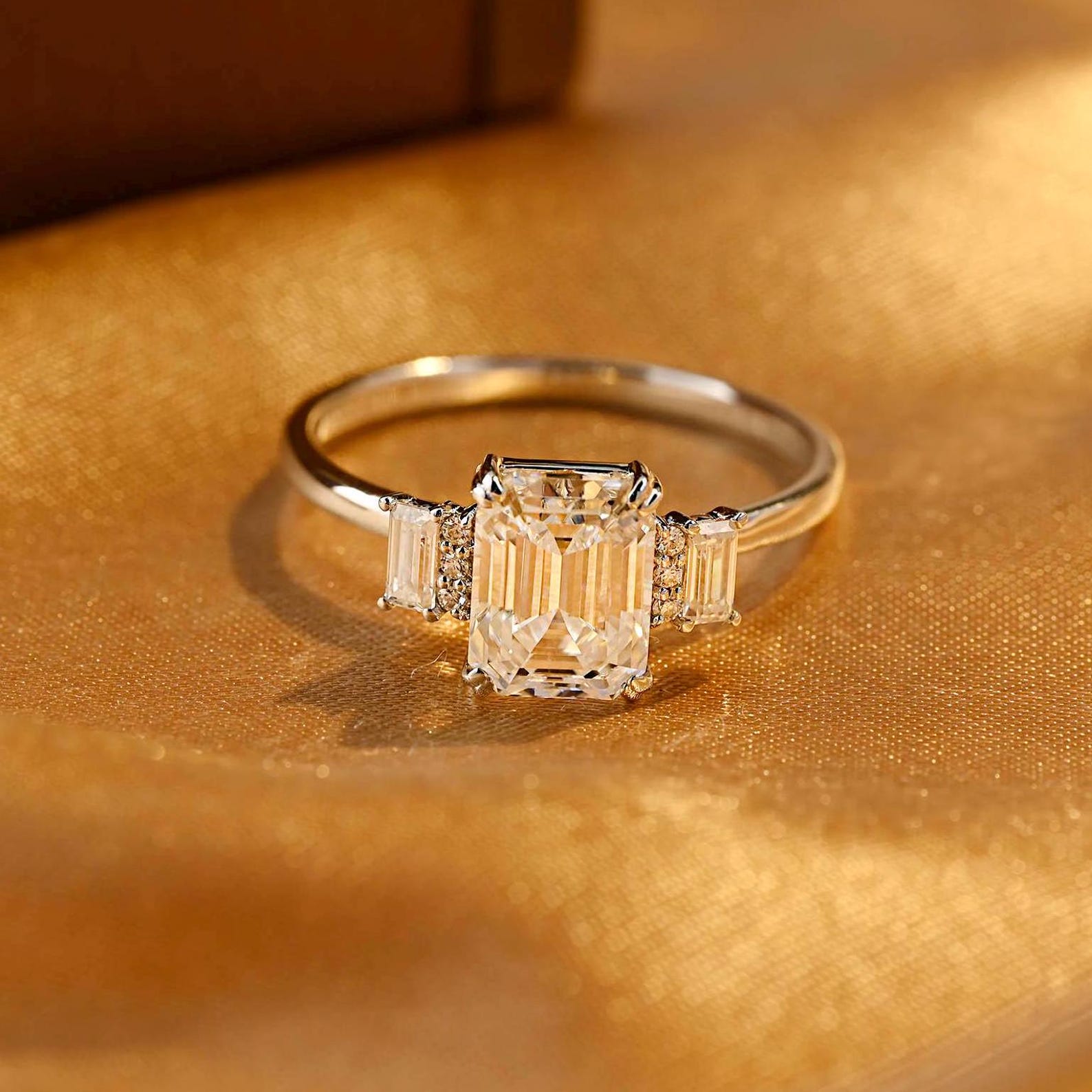 Round Halo, Pave & Split Shank Engagement Ring – 1.93 CT Lab Grown Diamond