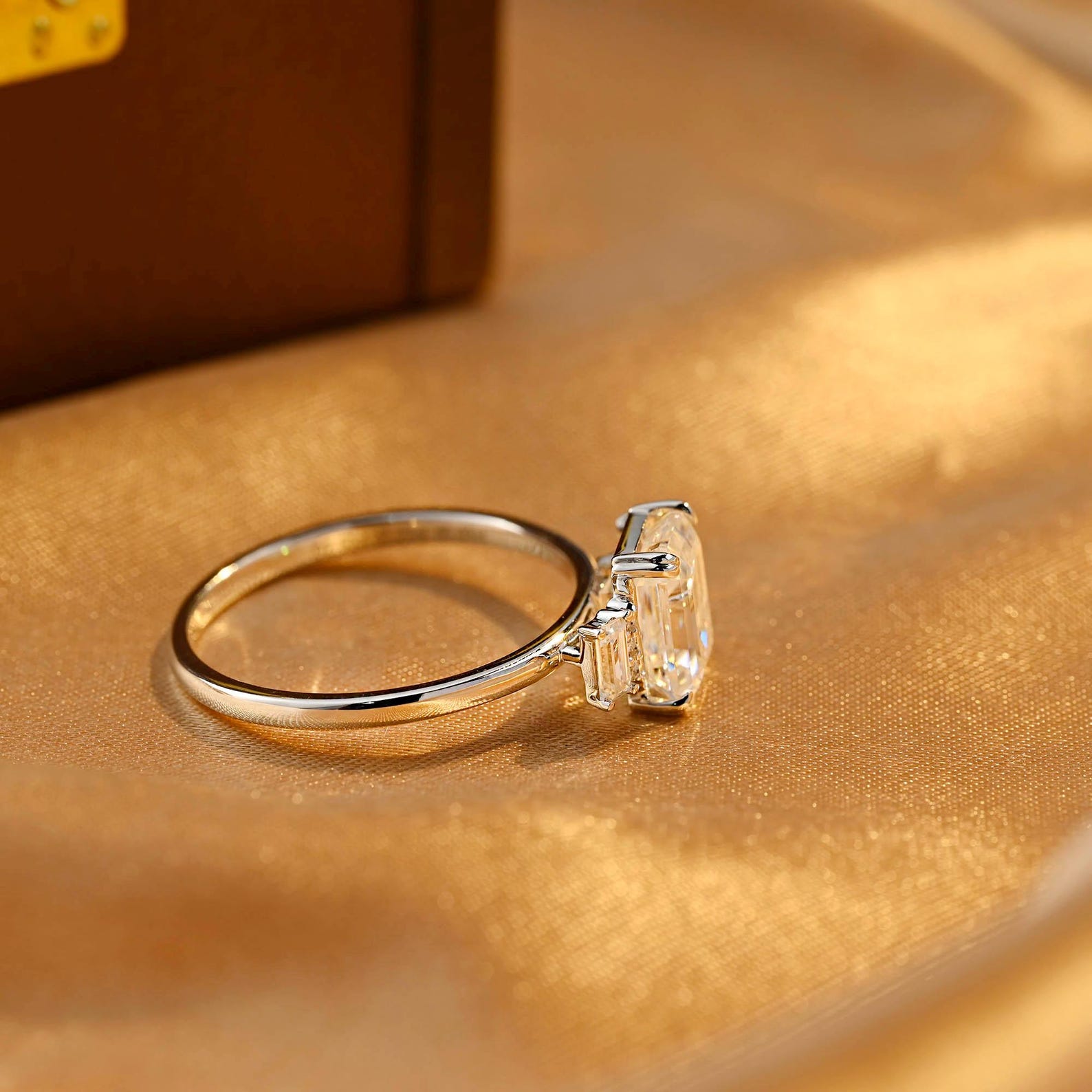 Round Halo, Pave & Split Shank Engagement Ring – 1.93 CT Lab Grown Diamond