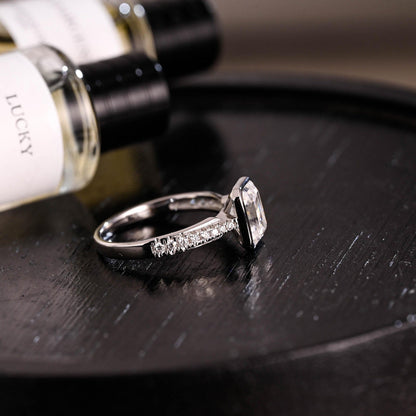 Round Halo, Pave & Split Shank Engagement Ring – 1.93 CT Lab Grown Diamond
