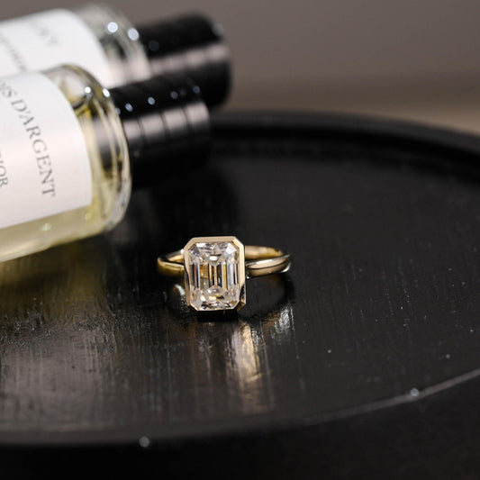 Round Halo, Pave & Split Shank Engagement Ring – 1.93 CT Lab Grown Diamond