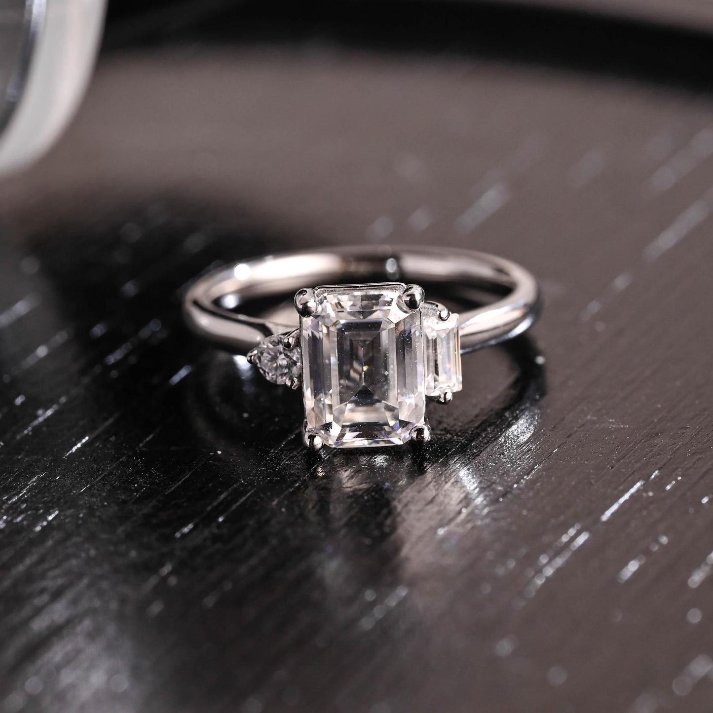 Round Halo, Pave & Split Shank Engagement Ring – 1.93 CT Lab Grown Diamond