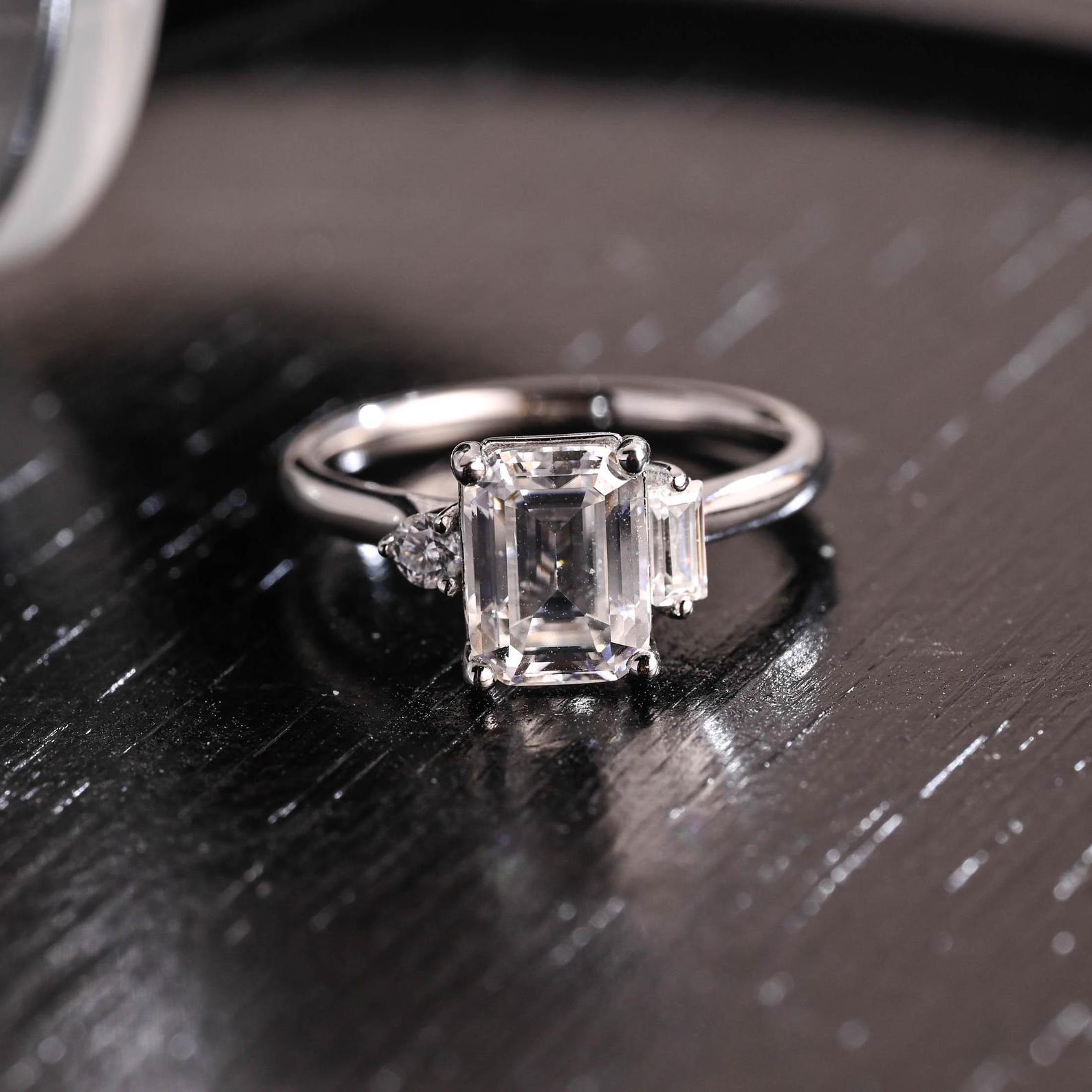 Round Halo, Pave & Split Shank Engagement Ring – 1.93 CT Lab Grown Diamond