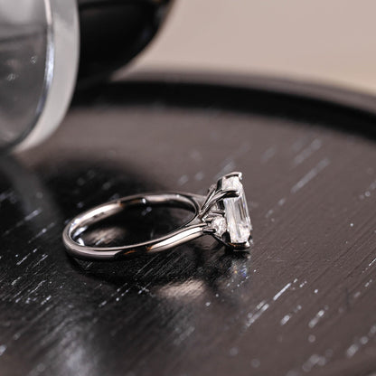 Round Halo, Pave & Split Shank Engagement Ring – 1.93 CT Lab Grown Diamond