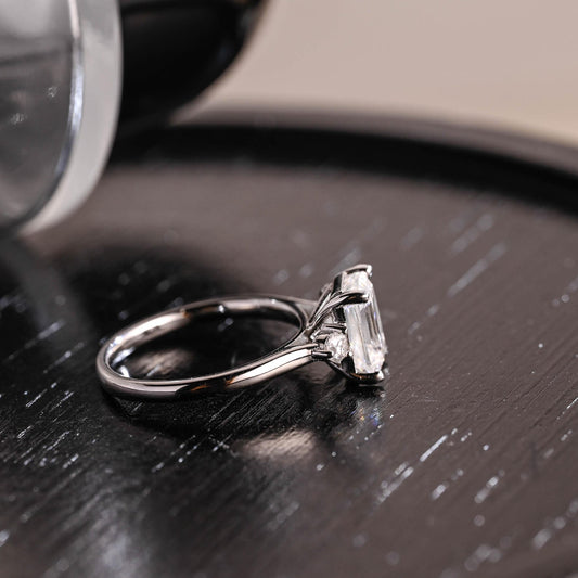 Round Halo, Pave & Split Shank Engagement Ring – 1.93 CT Lab Grown Diamond