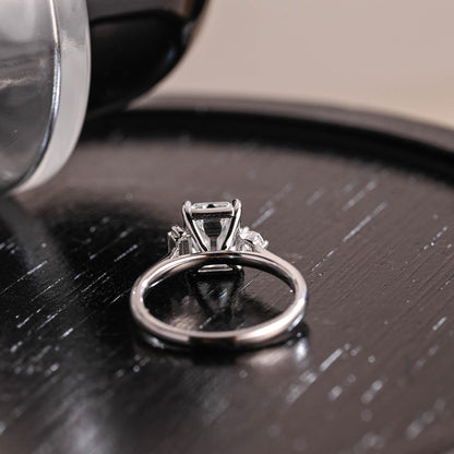 Round Halo, Pave & Split Shank Engagement Ring – 1.93 CT Lab Grown Diamond